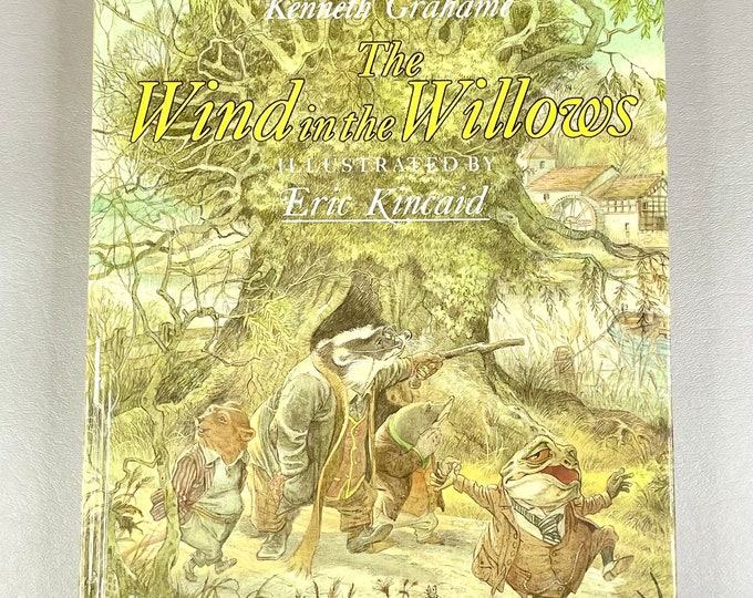 Vintage Book 1986 “the Wind in the Willows” Fairytales by Kenneth ...
