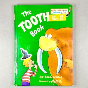 Vintage Buch 1981 “The Tooth Book” Dr. Seuss, Hardcover Papier Kinderliteratur, Sammler Geschenk Idee.