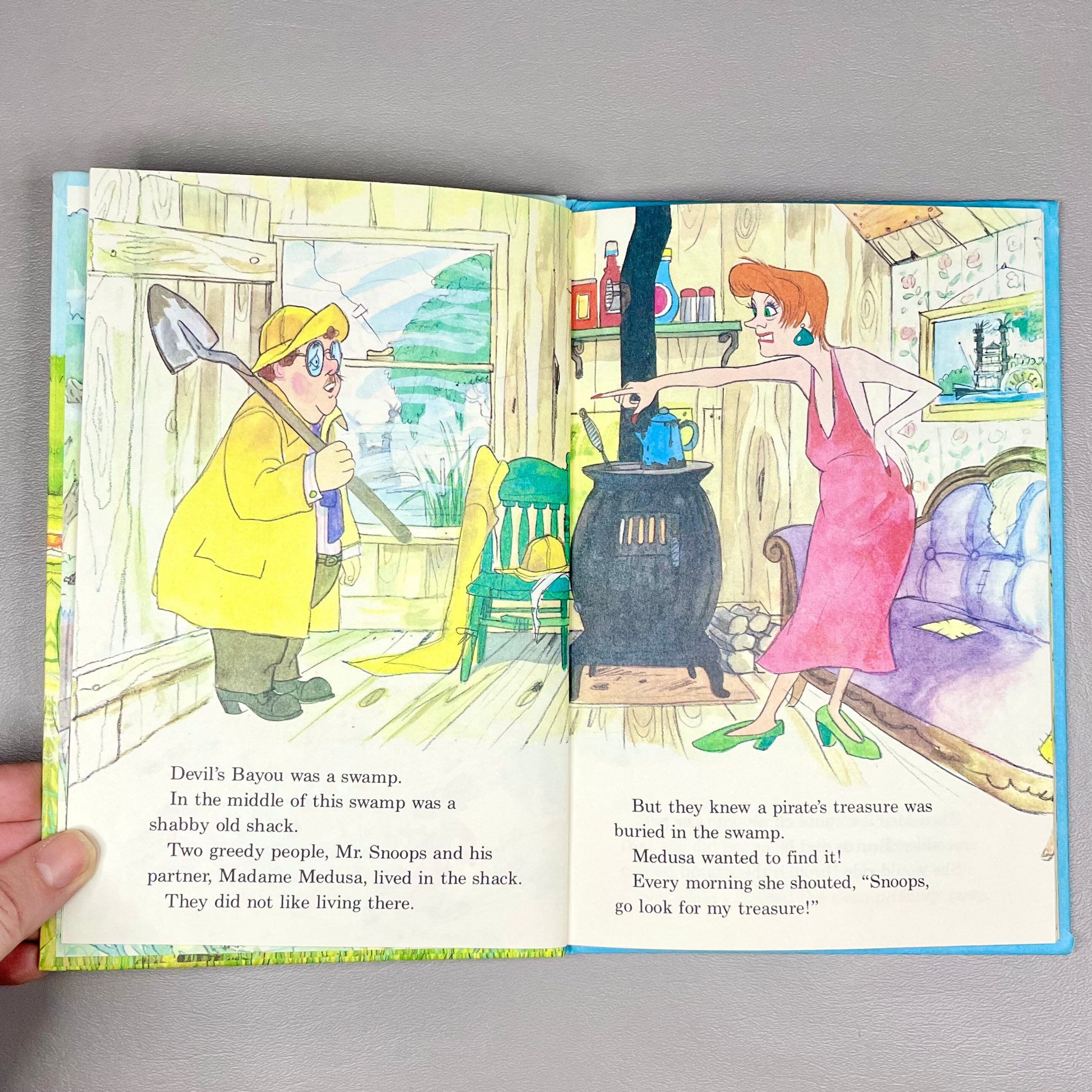 The Rescuers Book Devil Vintage