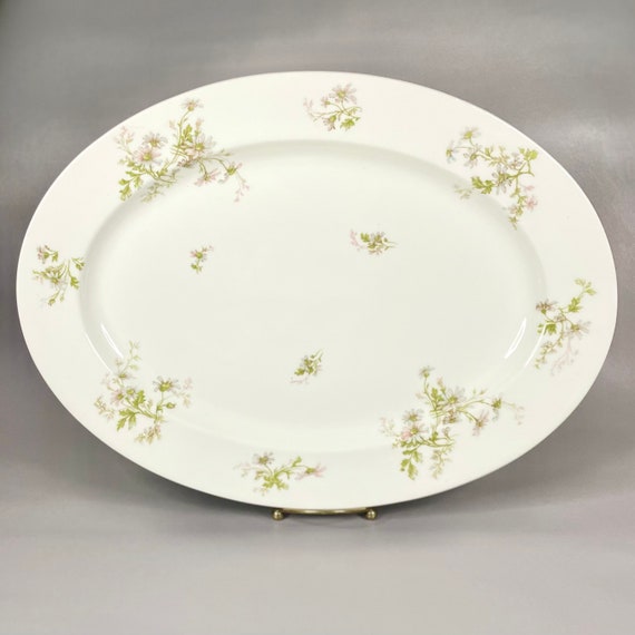 アンティーク リモージュ セオドア ハビランド オーバルプラッター