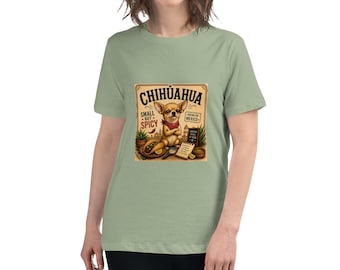 Chihuahua Small But Spicy | Chihuahua Mom T-Shirt | Funny Dog Mom Tee |Gift For Chihuahua Lovers |