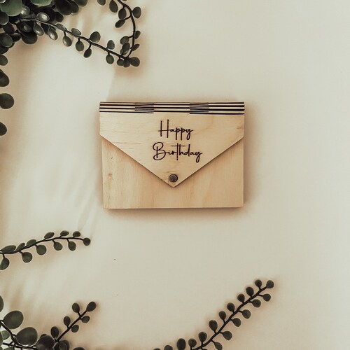 Reusable Fabric Gift Card Holder Etsy