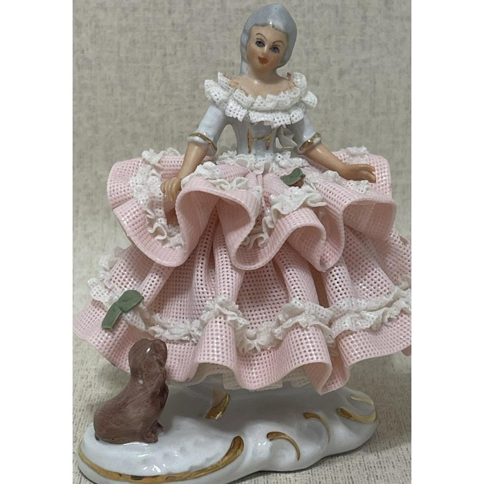Irish dresden porcelain figurine - Etsy 日本