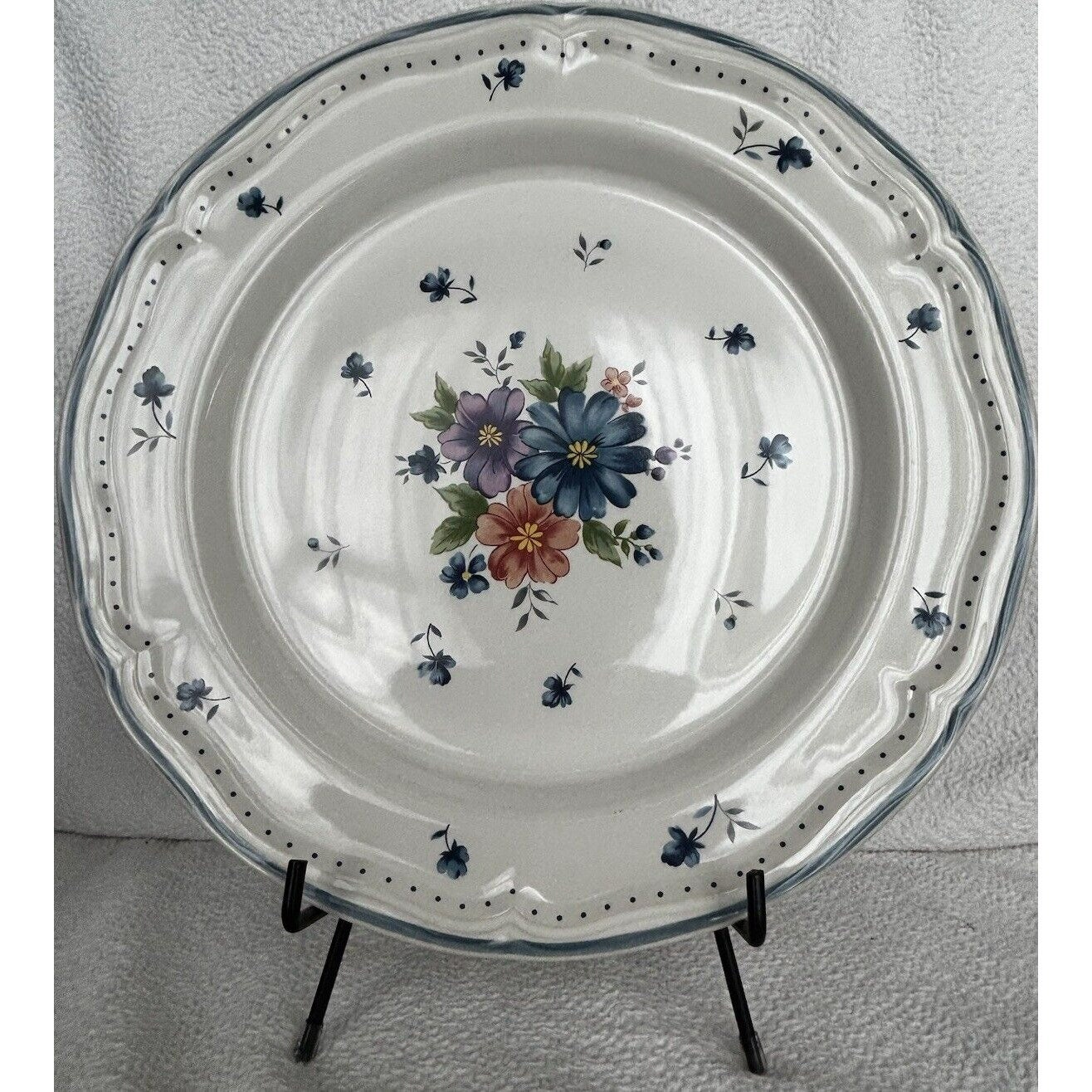Vintage 1987 Provincial Bouquet Dauphine 12 1/8” Serving Plate JMP