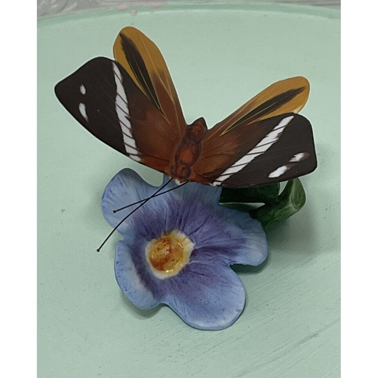 Franklin Mint Butterfly Butterflies of the World Tufted Jungle