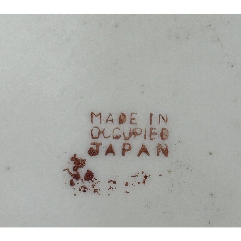 Very Rare Vintage 1945-1952 Handpainted in Occupied Japan (6