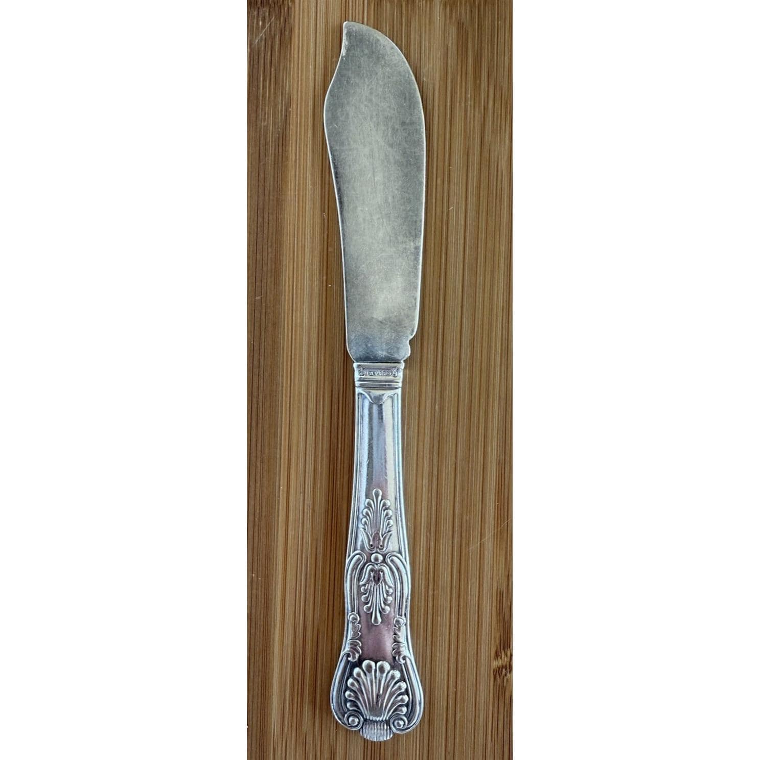 Gorham Sterling バターナイフバングル Vintage Gorham Silver Plate Kings Pattern Butter Knife Anchor