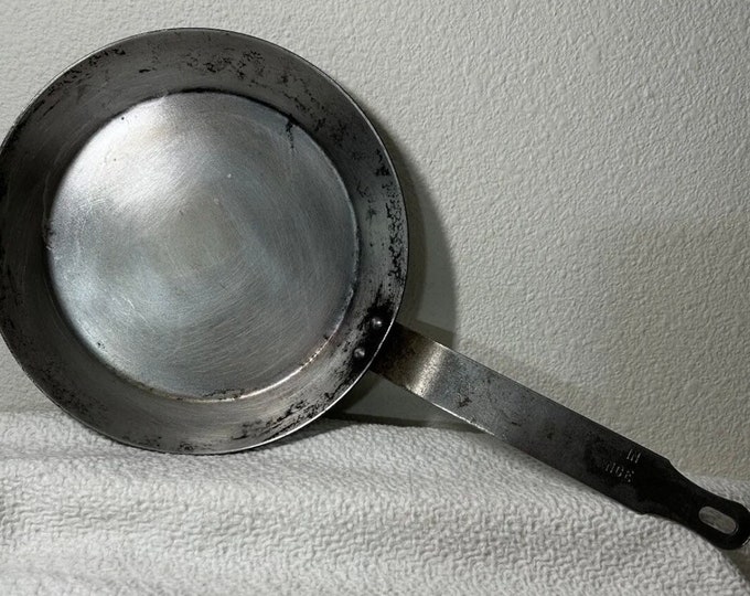 Vintage Frying Pan Made in France 22 Marked on Handle Great Etsy