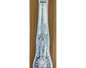 Vintage Gorham Silver Plate Kings Pattern Butter Knife Anchor