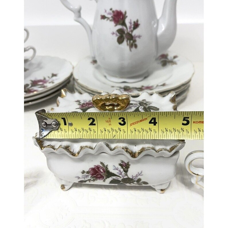 Vintage Nasco Del Coronado Japanese Porcelain Teapot and Tea Set 25 ...