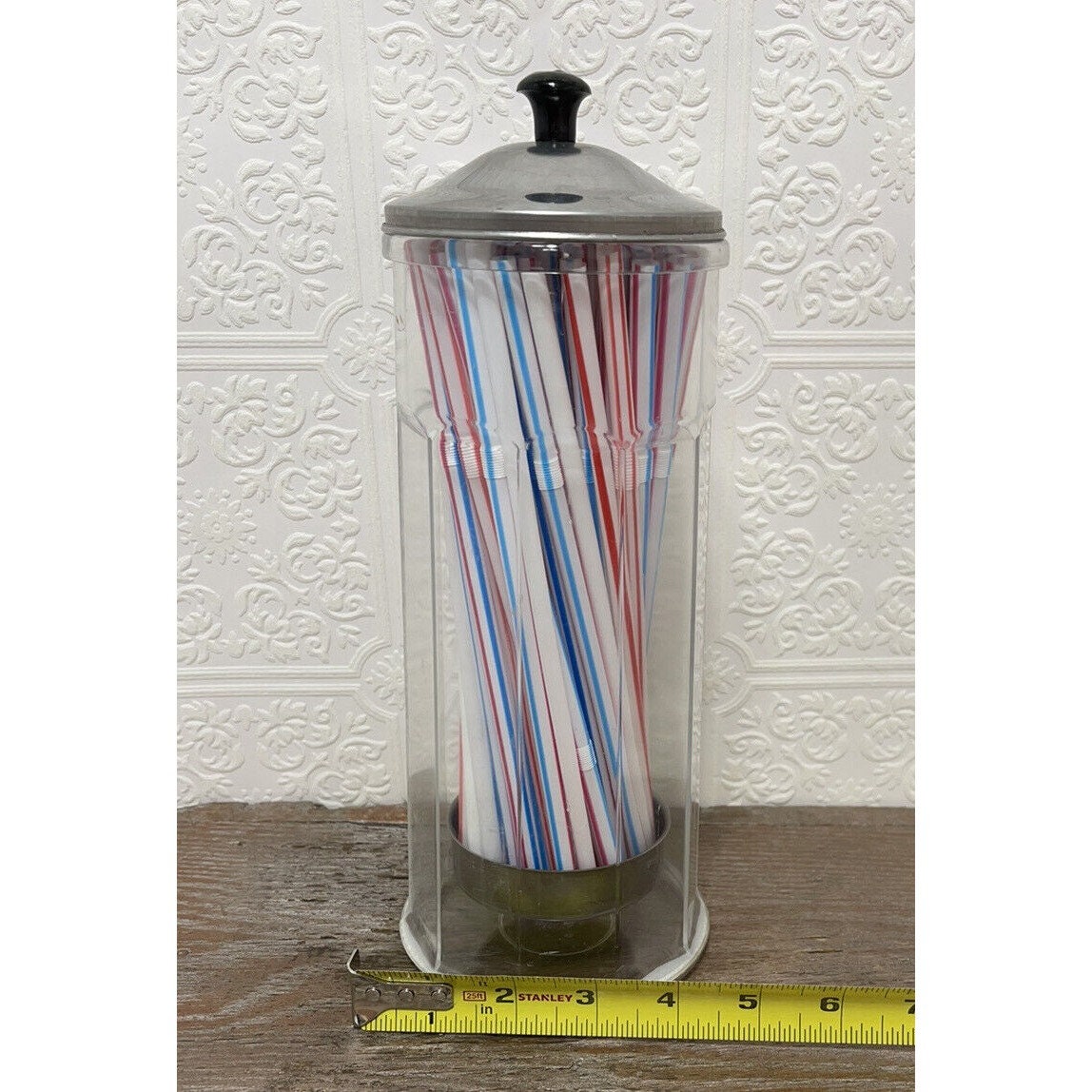 つよし様 リクエスト STRAW DISPENSER 1992 Acrylic Straw Dispenser 10