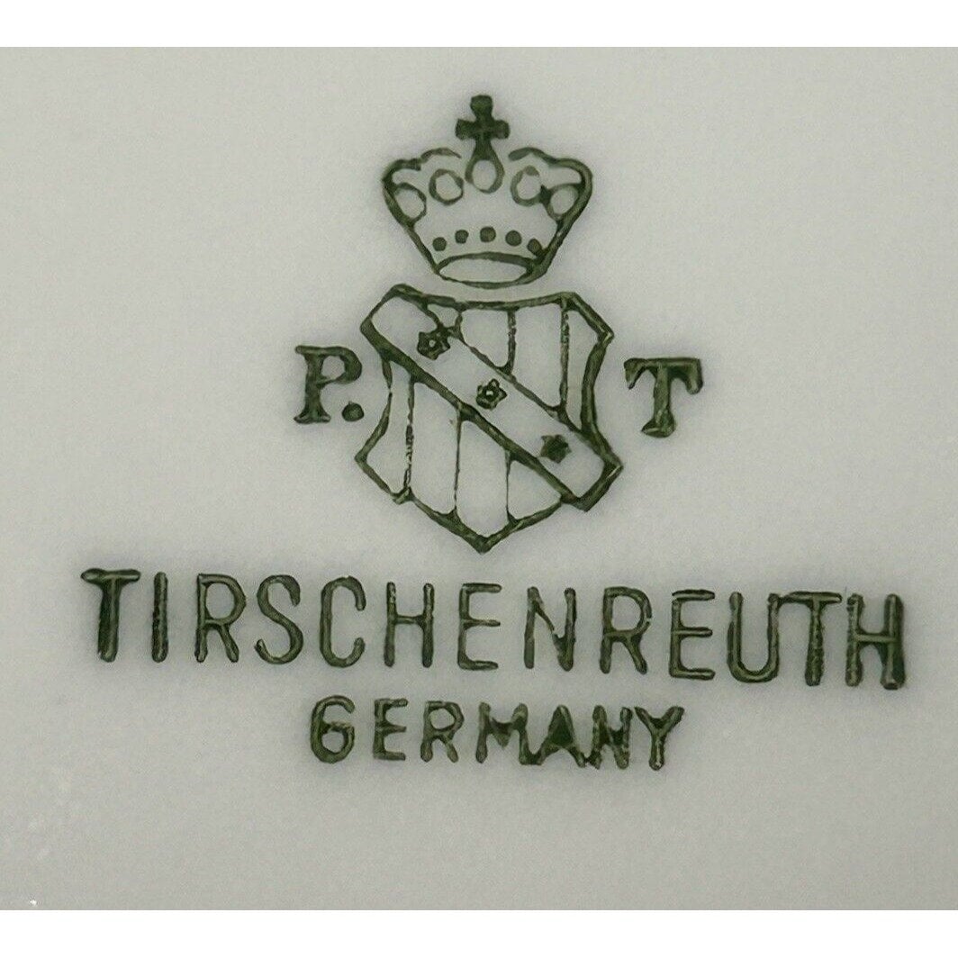 Vintage PT Bavaria Salad Plates - Set of 6 - Tirschenreuth Porcelain