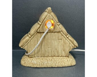 ヴィンテージ陶器製キリスト降誕シーン：7インチのクリスマス