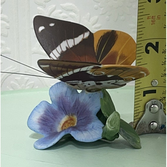 Franklin Mint Butterfly Butterflies of the World Tufted Jungle