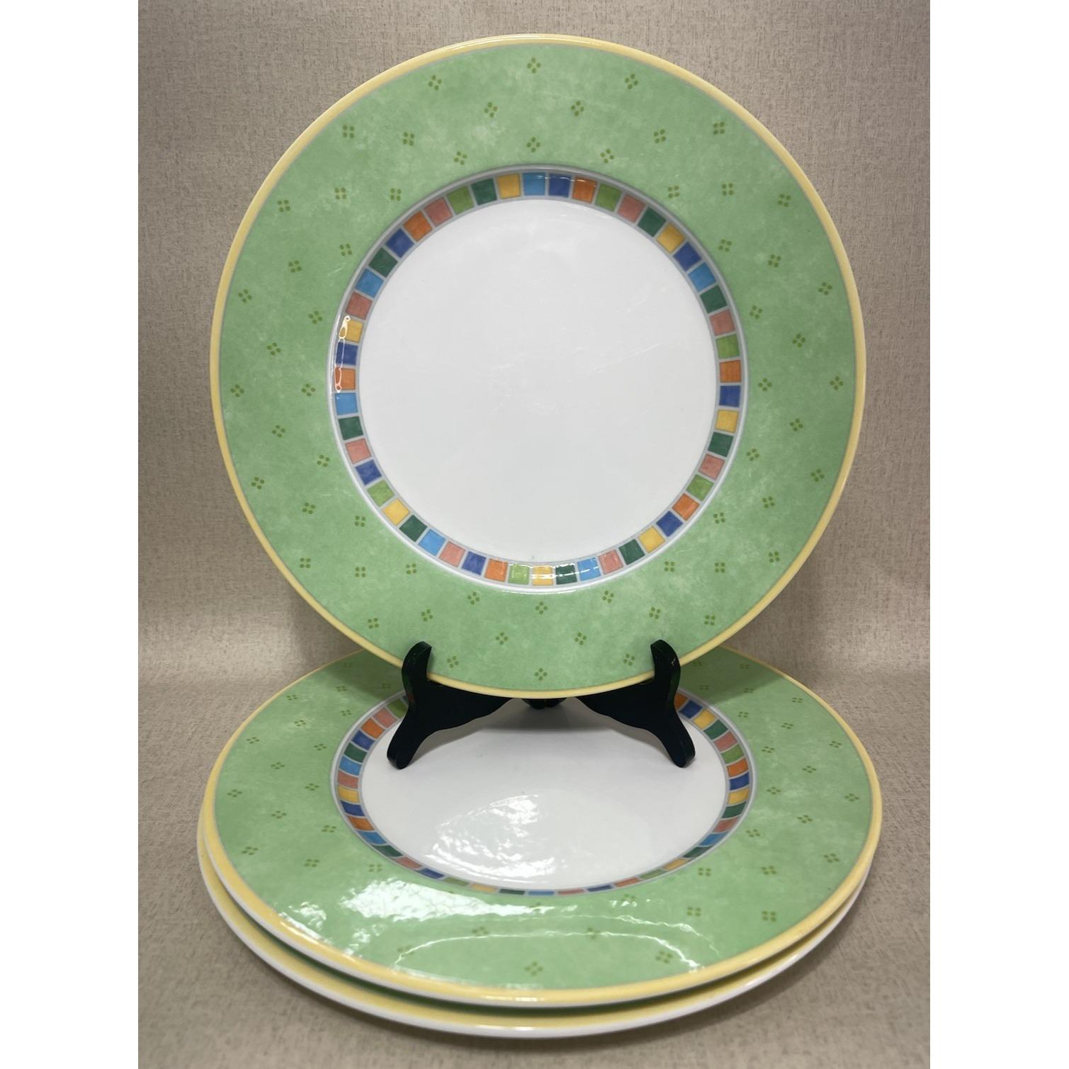Twist Alea Verde by Villeroy Boch Dinner Plate 10 Inch Set of 3 Twist Alea Verde by Villeroy Boch Dinner Plate 10 Inch Set of 3