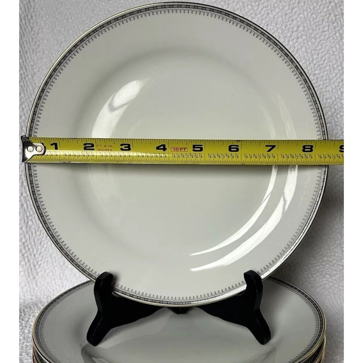 Vintage PT Bavaria Salad Plates - Set of 6 - Tirschenreuth  Set of 6 vintage china salad plates Stamped Bavaria Tirschenreuth main image 0