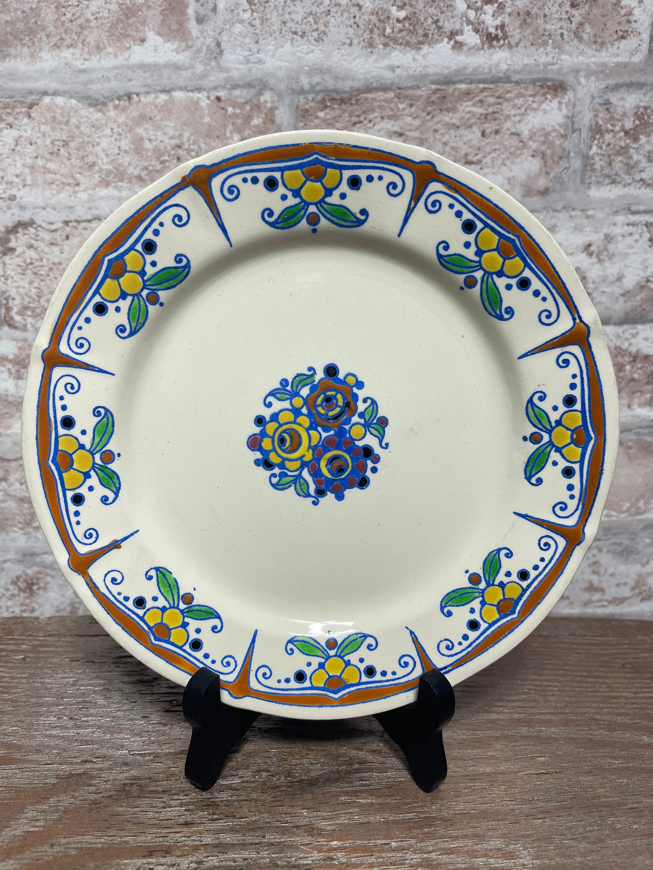 Charles Catteau Boch Freres Keramis Belgium Dinner Plate