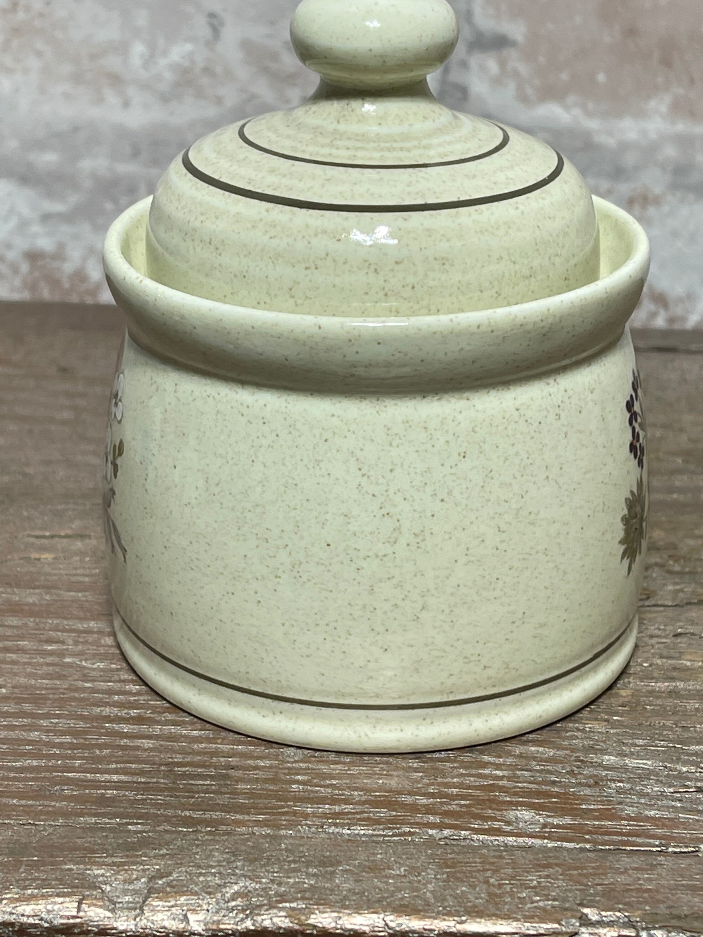 Royal Doulton Lambethware Cornwall 3 1/8 Sugar Bowl & Lid. Etsy