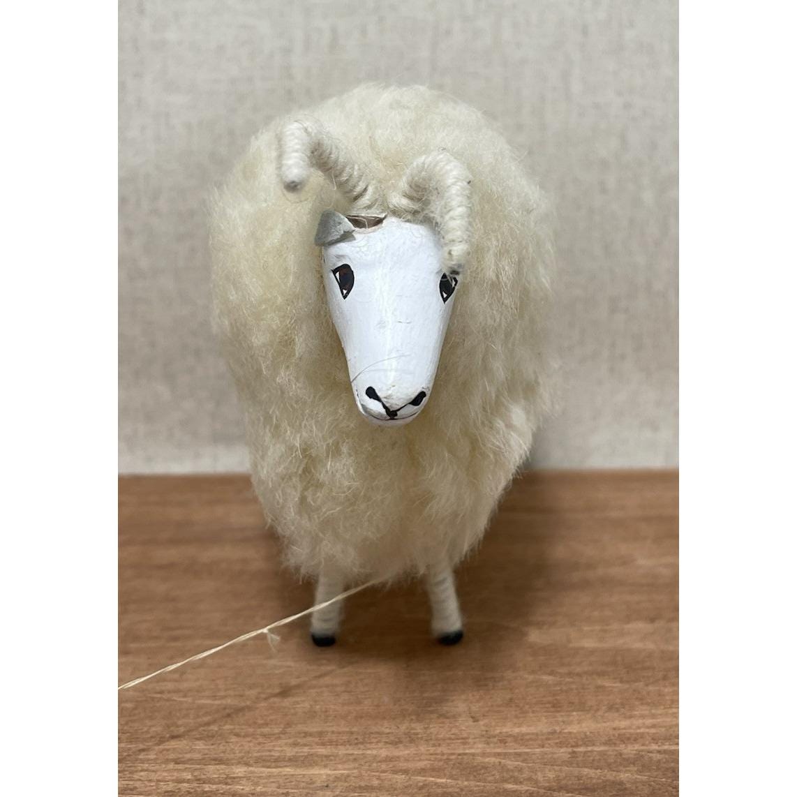 Soley Iceland Ram Vintage Handcrafted Authentic Wool Ram Sheep