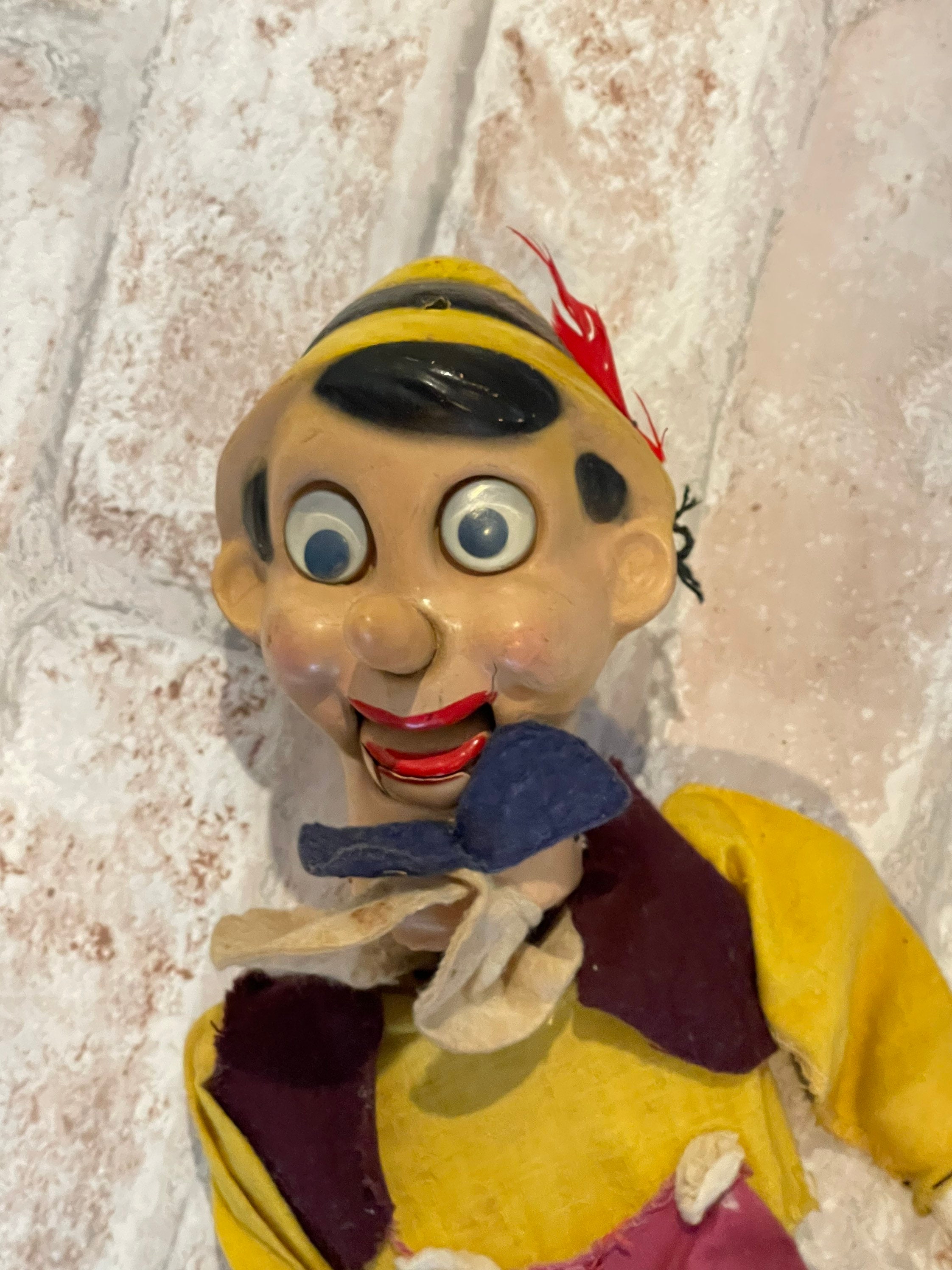 Vintage Disney PINOCCHIO Puppet