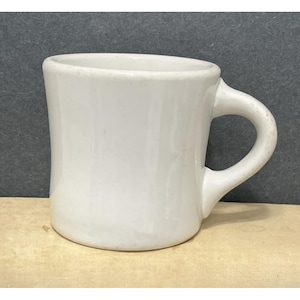 Vintage Restaurant ware Diner Mug White Heavy Duty Chunky Chubby Mugs