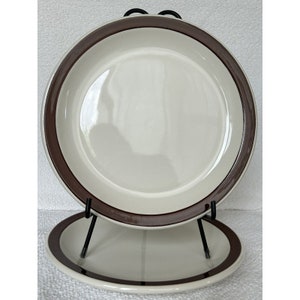 Buffalo China Vintage 100th Anniversary 1901-2001 Brown Stripe Restaurant ware
