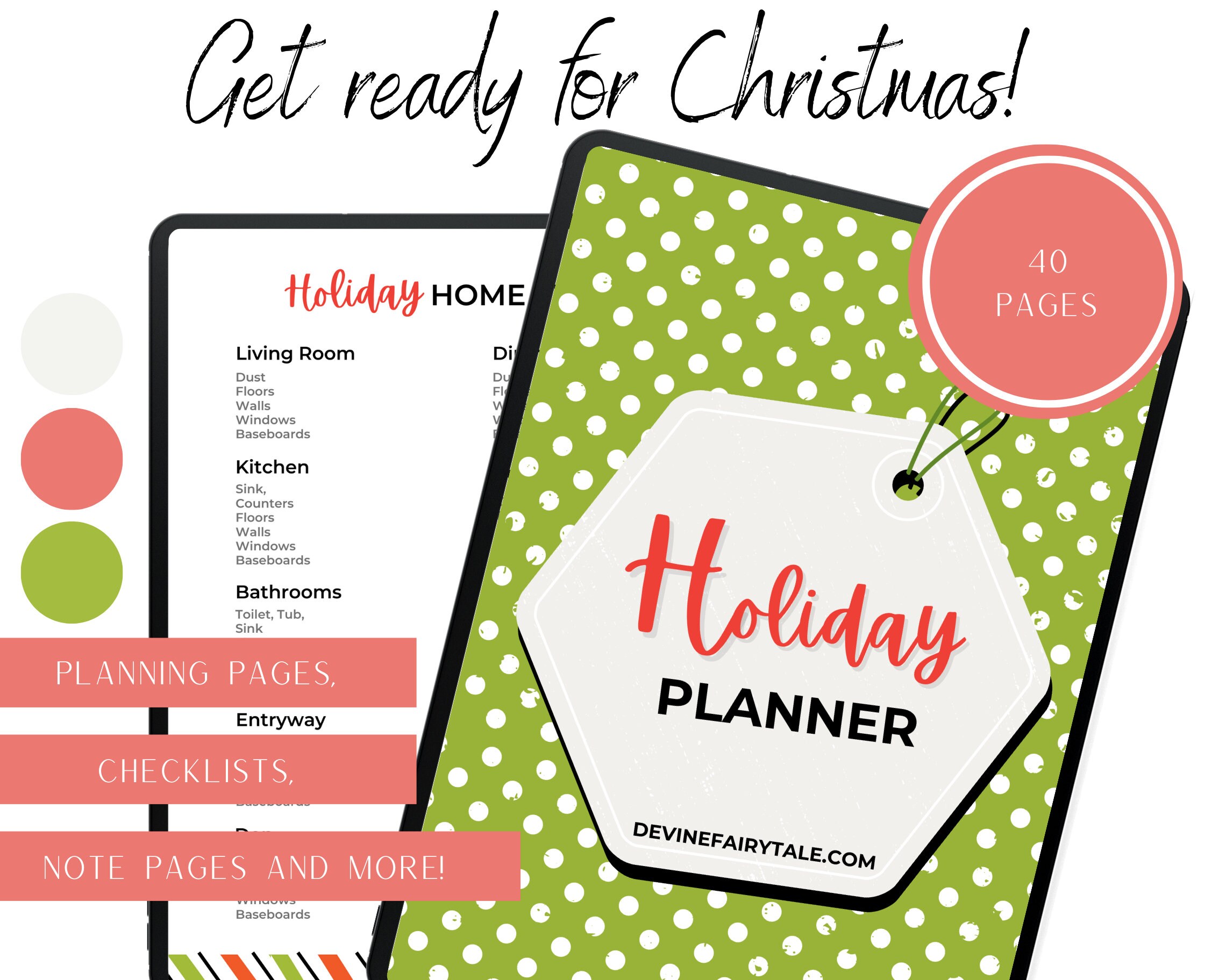 The Ultimate Holiday Planner Printable Christmas Planning, Christmas ...