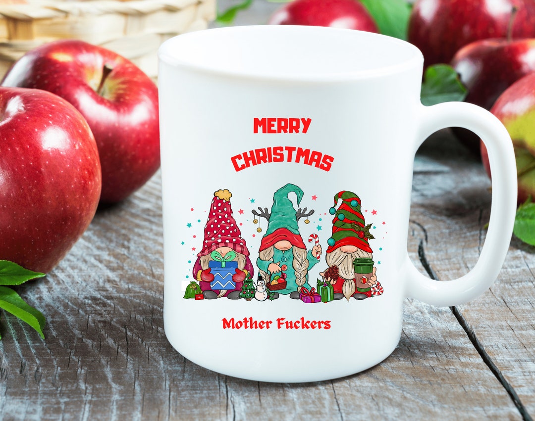 Merry Christmas Mother Fuckers Christmas Gnomes Png Etsy