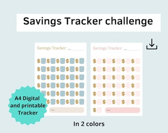 Savings Challenge | Save with Challenges | Savings tracker | Savings Challenge