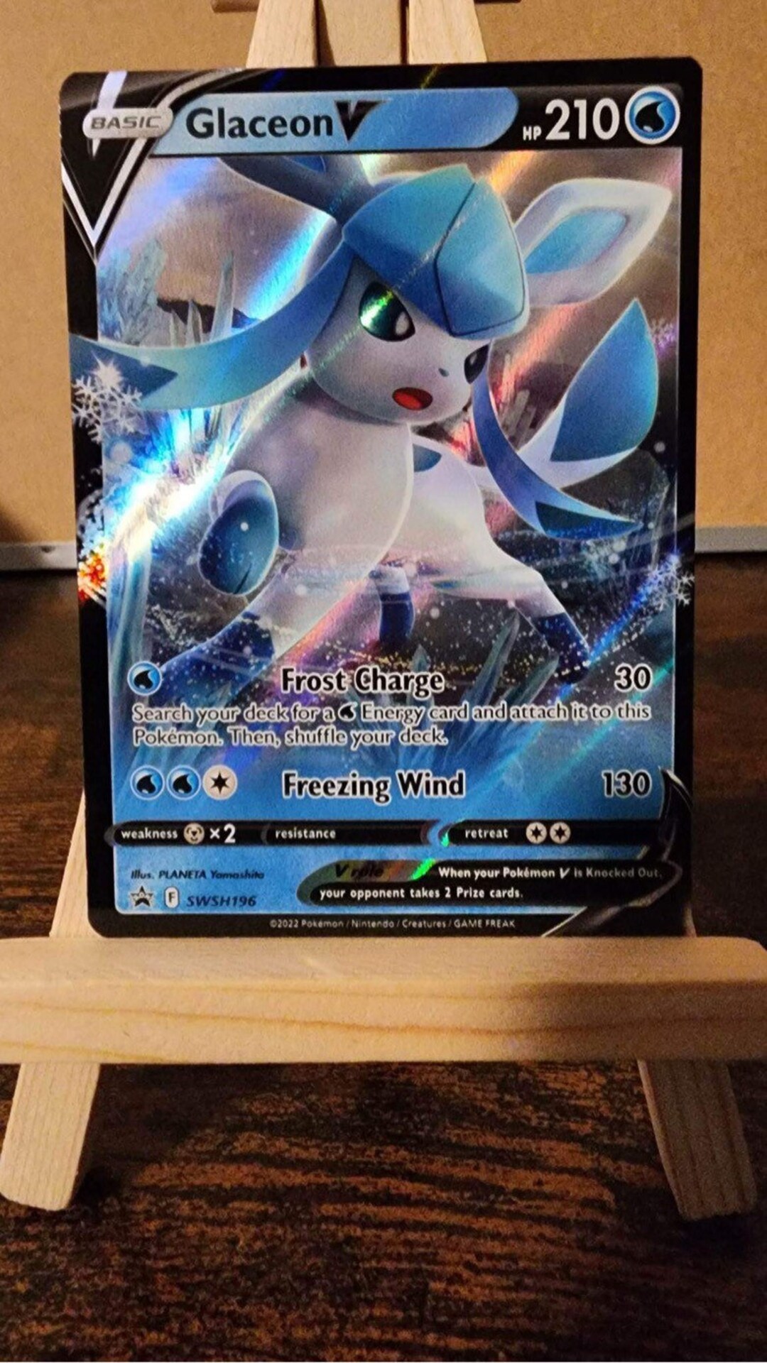 Glaceon V Promo Etsy