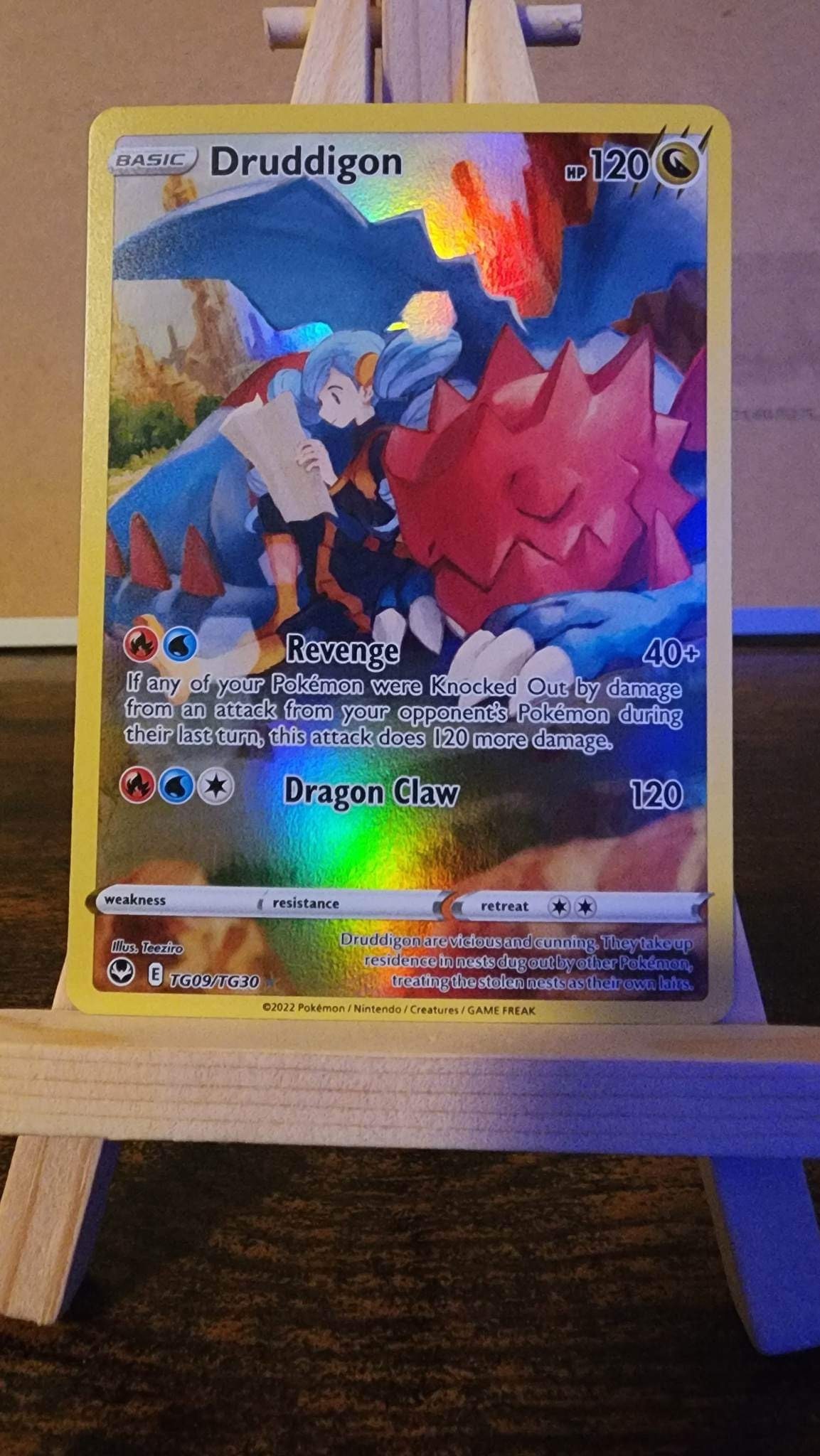 Druddigon Pokemon Card