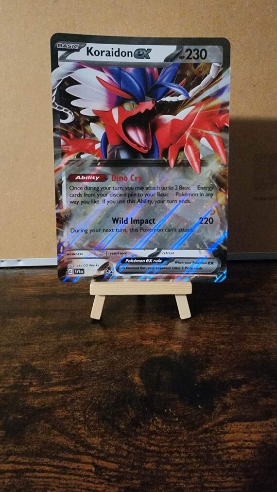 Koraidon Ex Oversized Card 