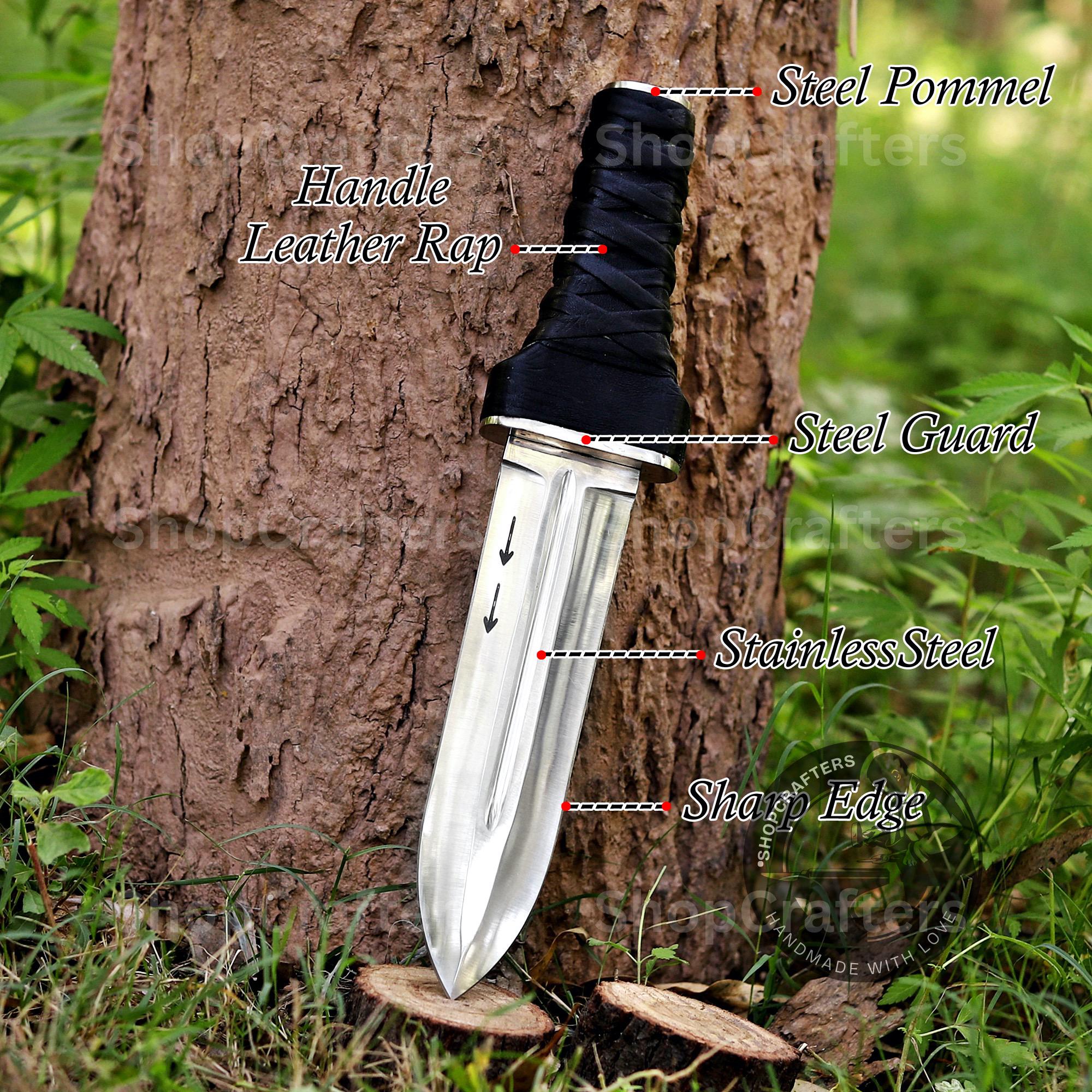 Handamde Handamde Vinland Saga Anime Thorfinn's Dagger Replica Knife Cosplay ...