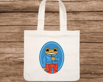 DTMF Sapo Concho Embroidered Tote Bag | Debi Tirar Mas Fotos | Bad Bunny | Bad Bunny Merch | DTMF | tote bag | reusable tote bag