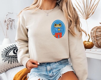 DTMF Sapo Concho Embroidered Crewneck | Debi Tirar Mas Fotos | Bad Bunny | Bad Bunny New Album | Nuevayol | Bad Bunny Merch | Latino Merch