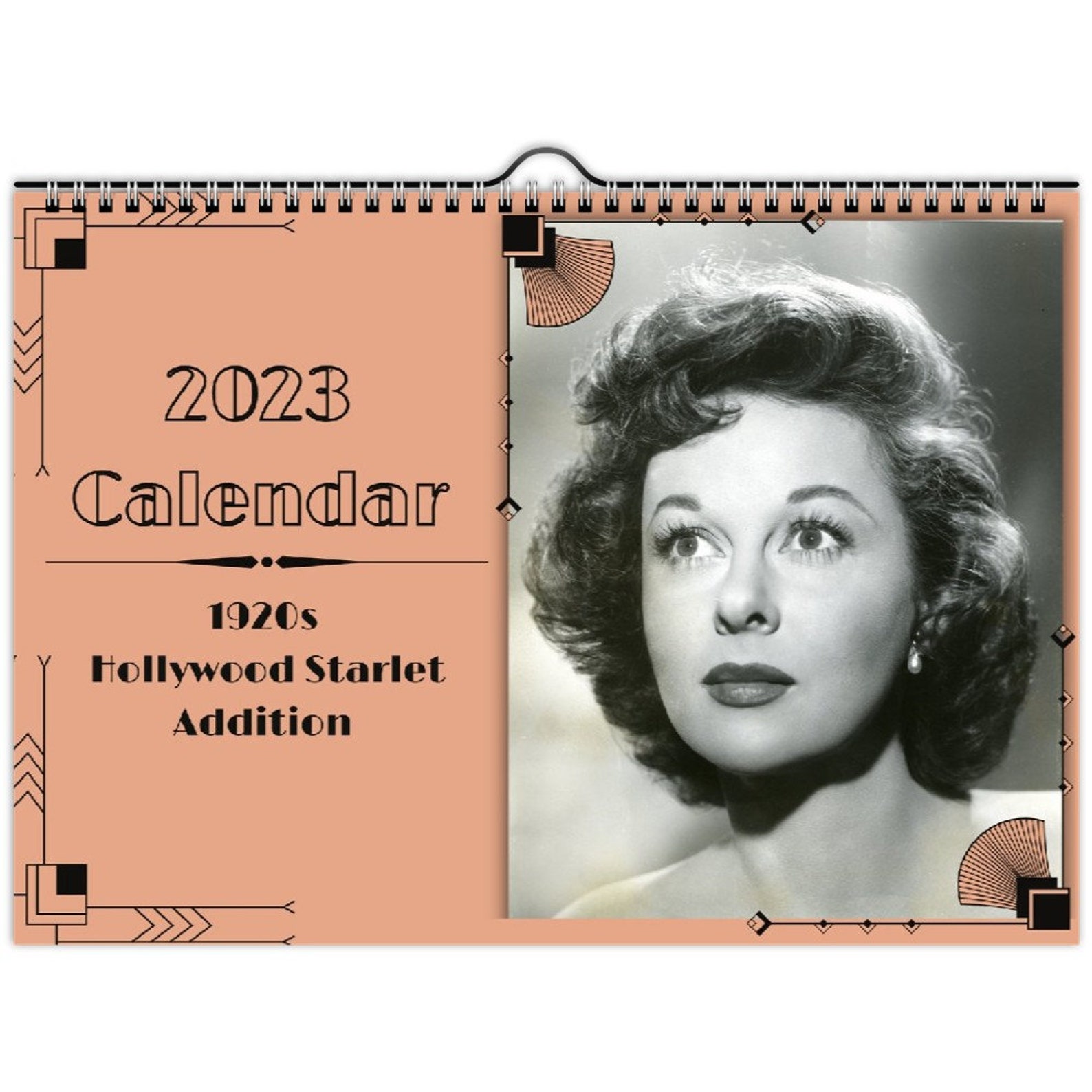 Art Deco Wall Calendar 2023 A4 Wall Print Art Deco Etsy UK