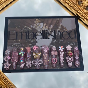 Pink Embellished Set