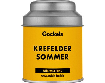 Krefelder Sommer Gewürz, handgemachte Gewürzmischung, z.T. Zutaten aus eigenem Anbau, Premium Qualiät, ohne Zusatzstoffe