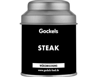 Steak Gewürz Gewürz, handgemachte Gewürzmischung, z.T. Zutaten aus eigenem Anbau, Premium Qualiät, ohne Zusatzstoffe
