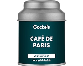 Especias Café de Paris, mezcla de especias hecha a mano, algunos ingredientes de nuestro propio cultivo, calidad premium, sin aditivos