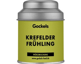 Krefelder Frühling Gewürz, handgemachte Gewürzmischung, z.T. Zutaten aus eigenem Anbau, Premium Qualiät, ohne Zusatzstoffe