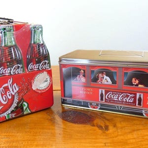 Coca Cola Lunch Box - Etsy