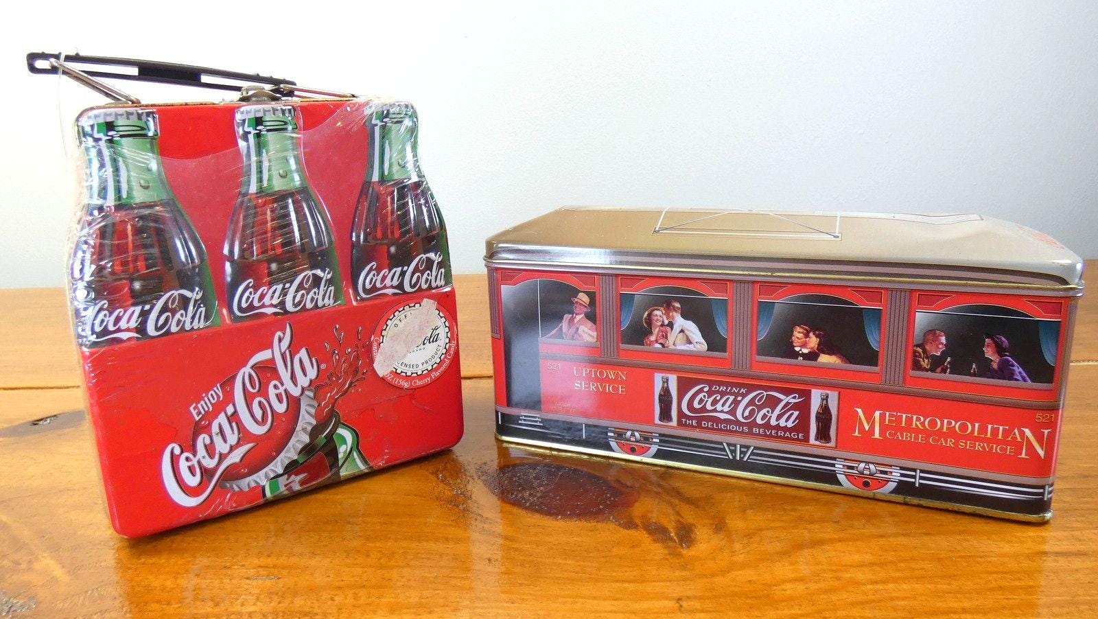 Coca Cola Lunch Box - Etsy