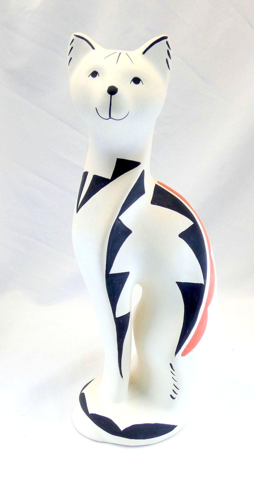 Acoma Pottery Cat - Etsy