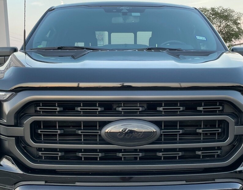 For 20212023 Ford F150 Front & Rear Emblem Insert Decal Vinyl Etsy