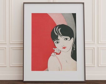 Red Antique Graphic - Etsy