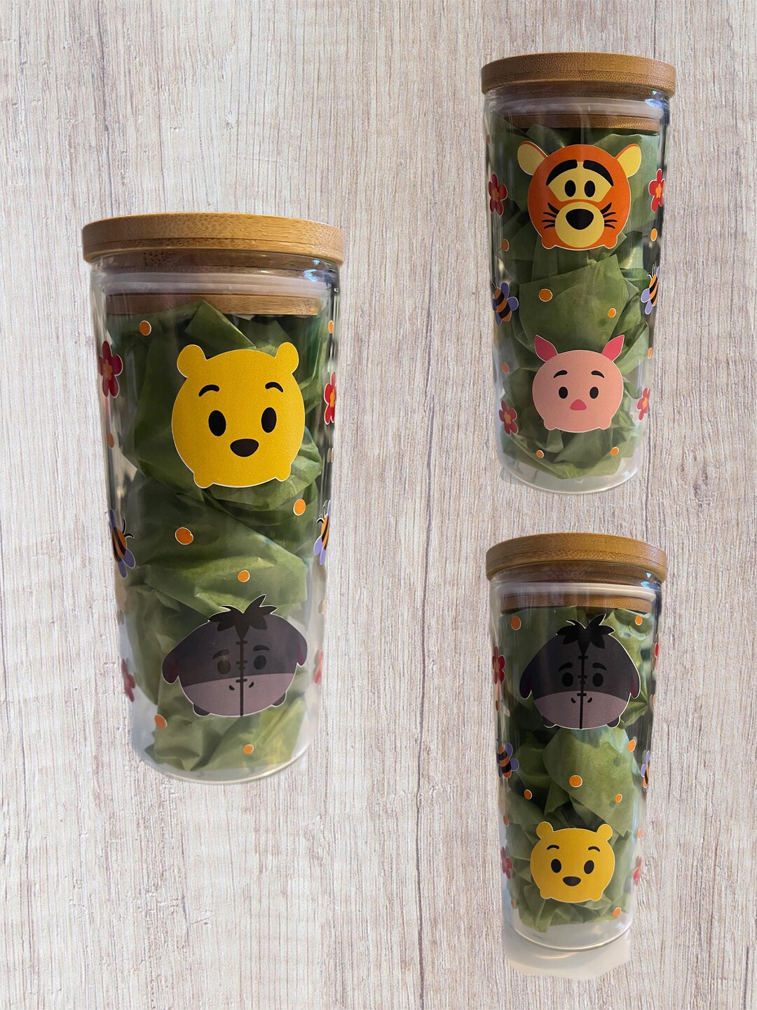 Honey Bear And Friends Reusable Glass Cup Etsy honey-bear-and-friends-reusable-glass-cup-etsy