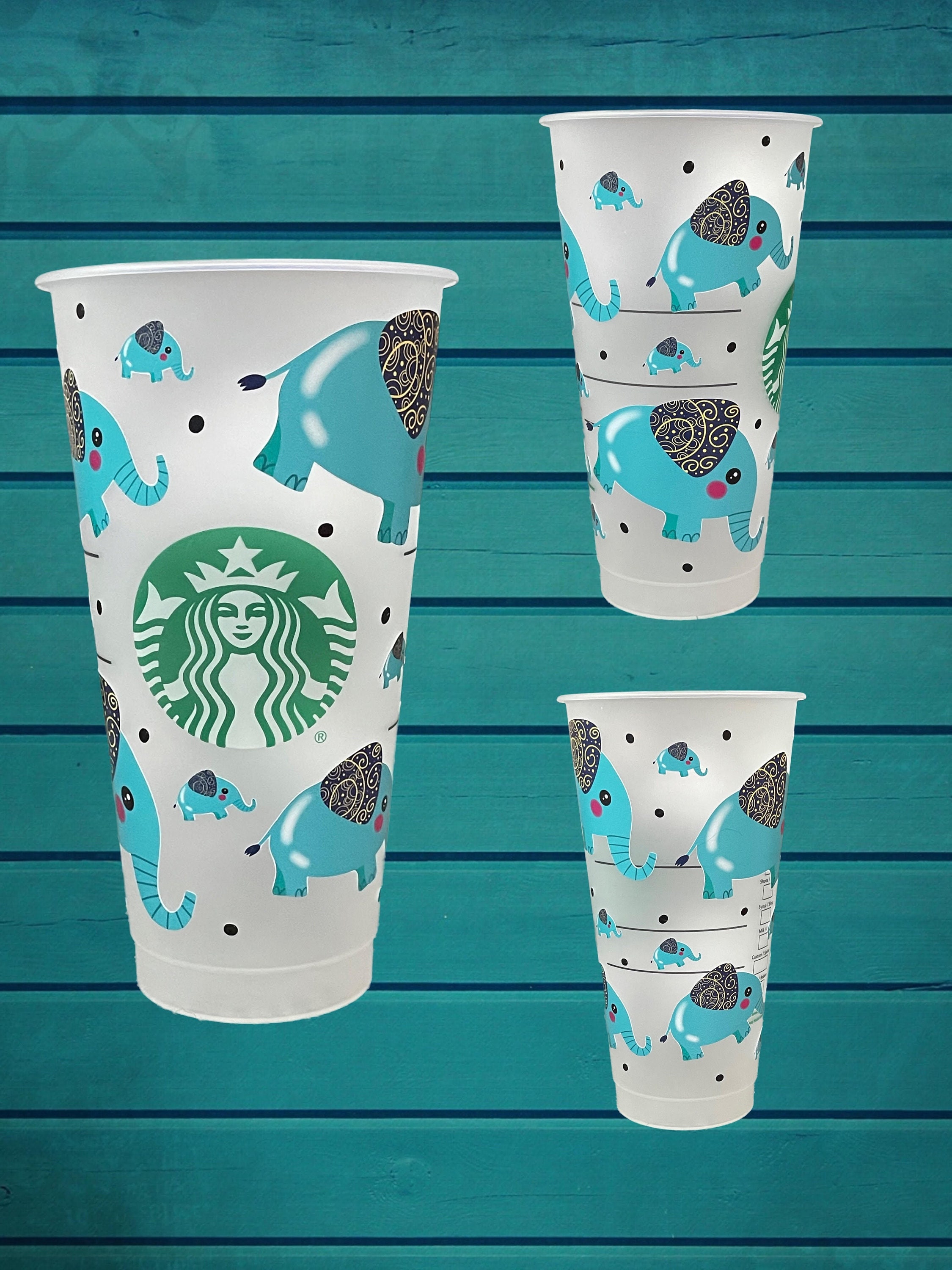 🆕 Starbucks Limited Edition Yellow Studded Cold Cup With Elephant Straw  Cover, Furniture & Home Living, Kitchenware & Tableware, Water Bottles &  Tumblers on Carousell