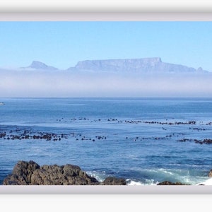 Samsung Frame TV Art: Table Mountain in the Mist