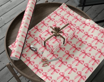 Pink Plaza Wrapping Paper